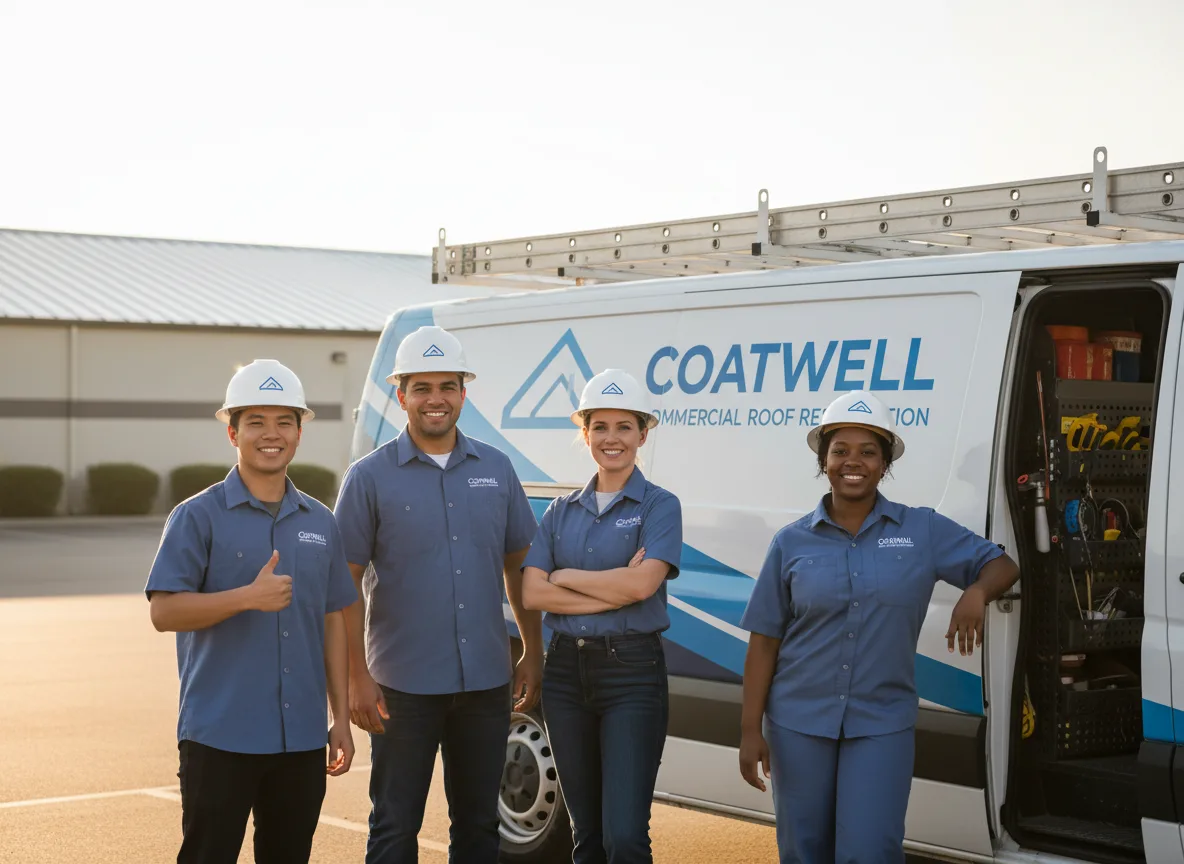 Commercial roof coating company in Freedom, NY